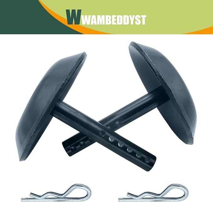 2205071 2208864 Snow Plow Skid Shoe Blade Protector Skid Shoe Replacement 2205071 2208864 (2-Pack)