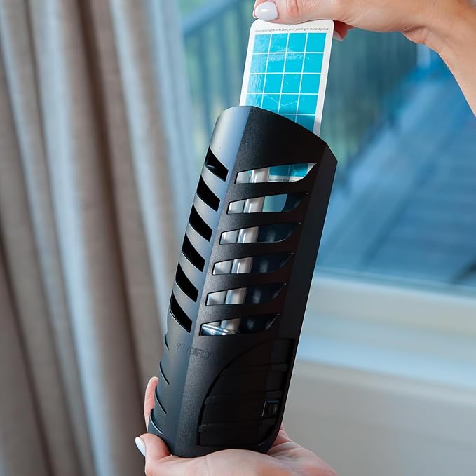 VEYOFLY Fruit Fly Traps for Indoors Refill, Gnat Traps for House Indoor, Fly Catcher, Fly Trap, Fly Trap, Plug in Catch for Fruit Flies, Moths, Gnats, Mosquito Trap (Pack of 15 Refills)