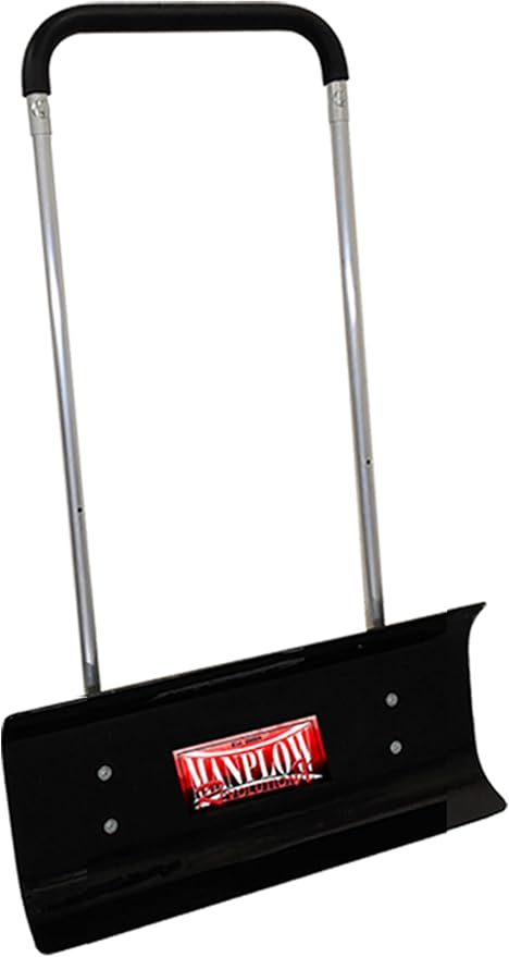 MANPLOW RevolutionX Snow Pusher with U Handle (32 Inch)