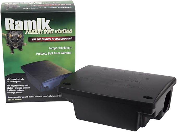 Neogen 000550 Rodent Bait Station, Black