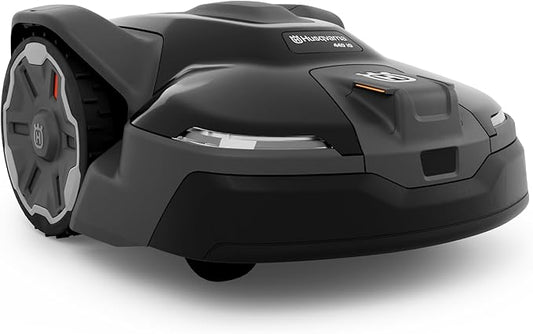 Husqvarna 440iQ Automower Robotic Mower, 2 Acre Mowing Capacity, Wire Free Robot Lawn Mower with Charging Station, RS1 EPOS Reference Station and Replacement Blades