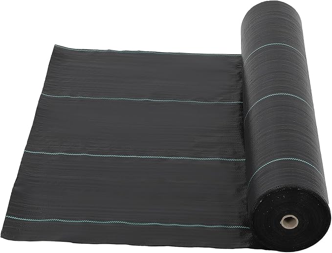 4ft x 250ft Premium Weed Barrier Landscape Fabric, 5oz Heavy Duty, Weed Control Fabric, High Permeability Good for Flower Bed, Driveway Fabric Ground Cover