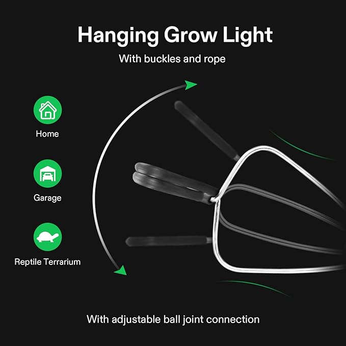 VIVOSUN Clamp Lamp Light with Detachable 8.5 Inch Aluminum Reflector up to 150 Watt E26 Socket (No Bulb Included), 6 Feet Cord, UL Listed, Pack of 2