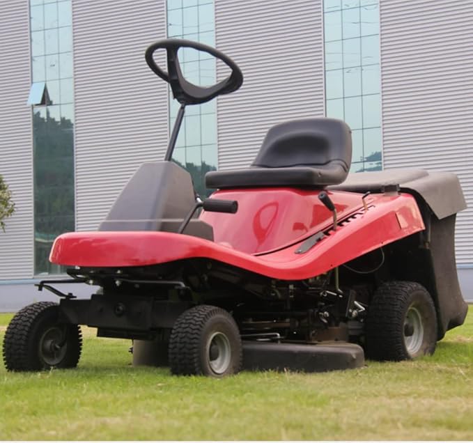 Tractor Electric Starter Lawn Mower Ride on with 30 Inch Cutting Width Grass Cutter Machine