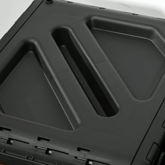 Compost Bin Outdoor, 43 Gallon Dual Chamber Tumbling Composting with Sliding Doors, Large Compost Tumbler, Compost Bin for Garden, Kitchen, and Yard Waste, Black+Brown