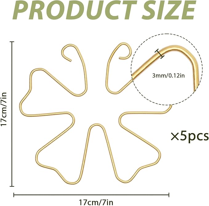 PRETTY JOLLY 5PCS Iron Monstera Plant Support Stakes Premium Plant Stand for Indoor & Outdoor Plants Practical Leaf Holders,Durable Trellis Accessories for Gardening Enthusiasts(Butterfly)