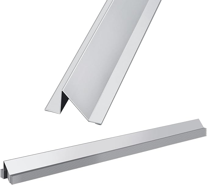 10 Pcs Metal Roof Snow Guards with Bulk Screws Ice Guard Blocks to Stop Snow and Ice from Sliding Off Your Metal Roof (Silver)