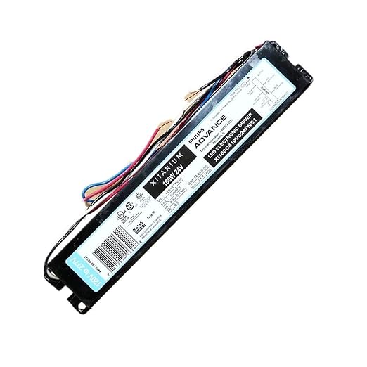 Advance XI100C410V024FNS1 Electronic LED Driver, Non-Dimming, 120-277V:in, 100W, 12-24Vdc