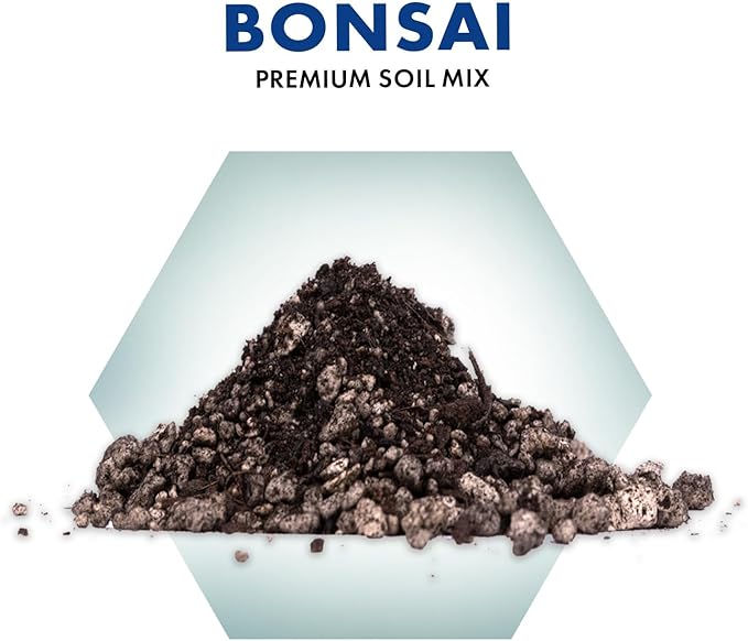 Premium Bonsai Soil Mix for Thriving Indoor Bonsai Trees - Perfect Potting Soil for All Bonsai Varieties - Organic Blend for Optimal Growth - Indoor Plant Soil - 4 Quarts