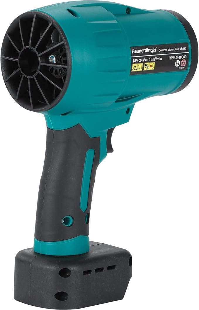 Jet Dry Mini Blower Compatible with Makita 18V Battery,Handheld Brushless Air Blower 240 MPH High Speed Fan for Garages, Yard, Car, Leaf Cleaning