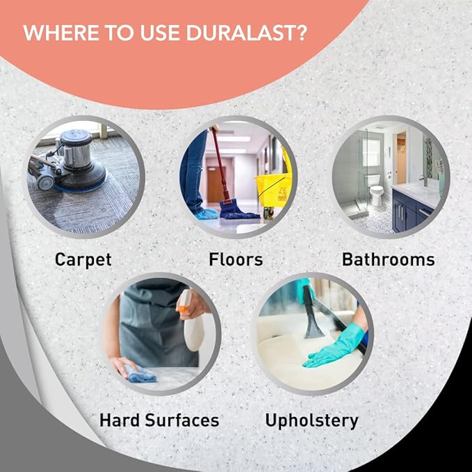 Duralast Peach Blossom Odor Eliminator Concentrate – Odor Eliminator for Strong Odor on Carpet, Floors, & More – Smoke, Sweat, & Pet Odor Eliminator for Home w/Non-Enzymatic Formula (1 Gal)