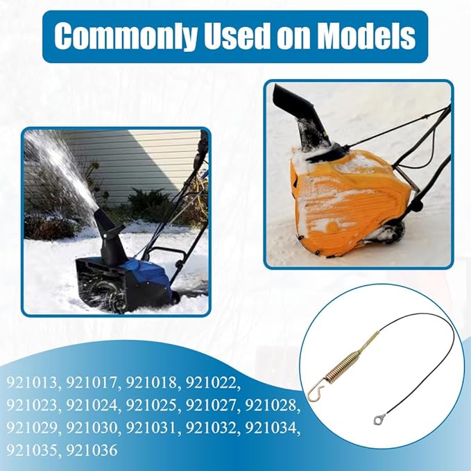 Traction Cable 06900439 for Ariens Gravely Auger Cable Gravely Power Brush Deluxe Pro 24 28 30 36 Snow Blower