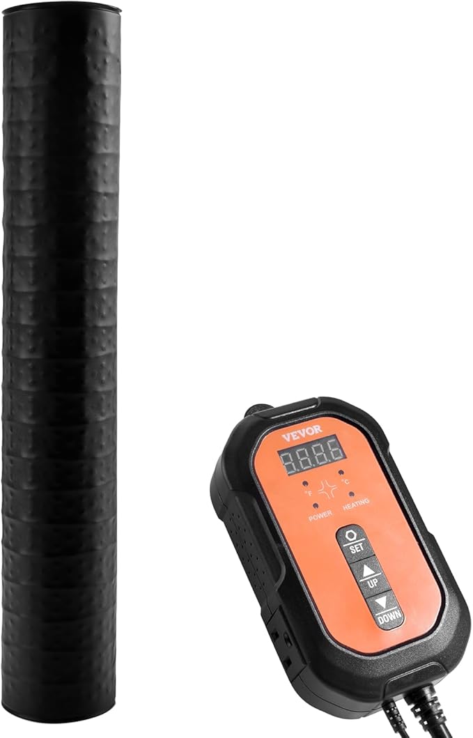 VEVOR 48"x 20.75" Seedling Heat Mat w/Digital Thermostat Combo Set,MET-Listed Heating Pad for Seed Starting, Waterproof Seed Mats for Germination, Indoor Gardening, Hydroponic, Greenhouse, 1 Pack