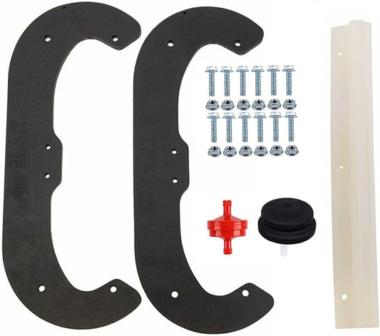 for Toro 84-1980 KIT CCR Powerlite Snowthrower Paddles(84-1980x2), Scraper(75-8780)