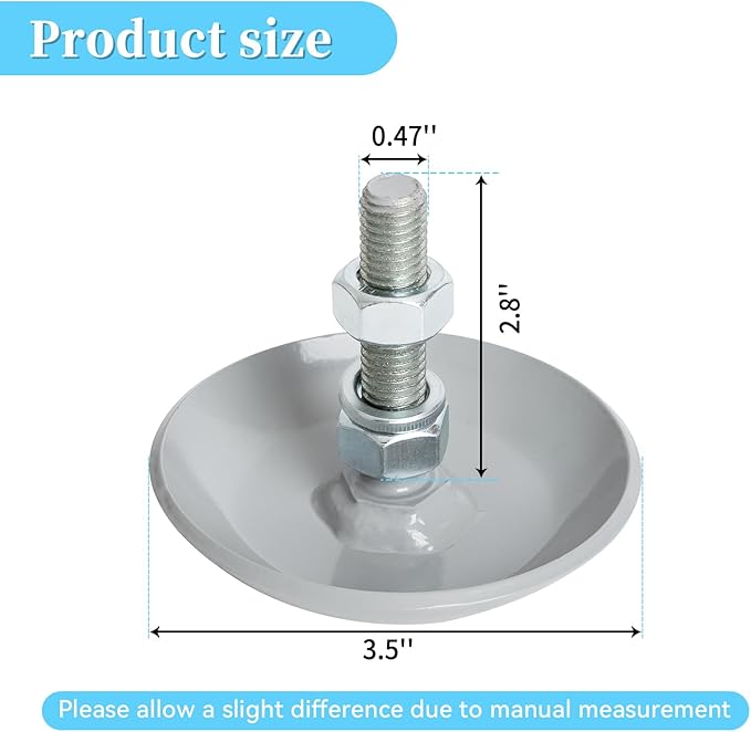 2877245 Snow Plow Blades Heavy-Duty Skid Shoes Compatible with Polaris Ranger XP 800 EPS, Razor, Sportsman 400 500 550 600 700 800 EFI, ATV & UTV Snow Plow Blade Replacement (Pack of 2)