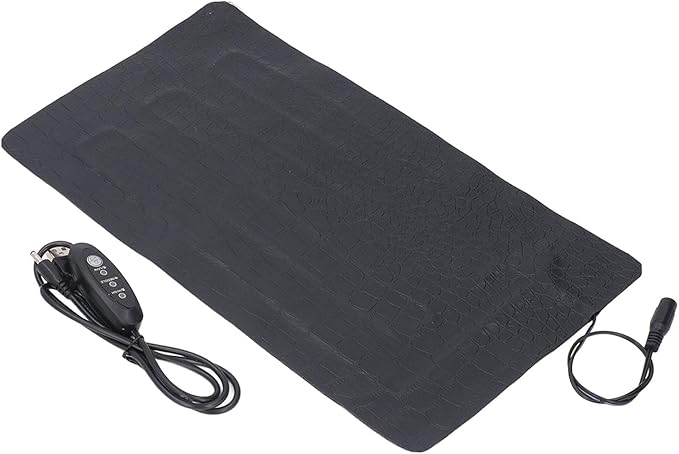 Seedling Heat Mat 3 Gear Temperature Adjustment PU Leather Hydroponic Plant Heating Pad Ideal for Indoor Gardening (3318)