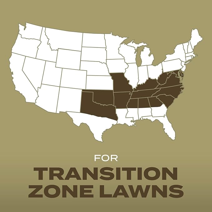 Scotts Turf Builder Grass Seed Southern Gold Mix for Tall Fescue Lawns with Fertilizer and Soil Improver, 5.6 lbs.