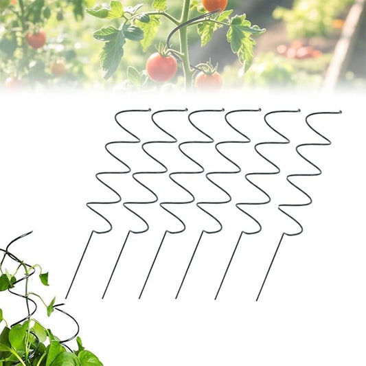 Tomato Twist Stake, Tomato Twist, Twisted Tomato Stakes, Spiral Tomato Stakes, Climbing Plant Stake Tower Plant Supports (6PCS)