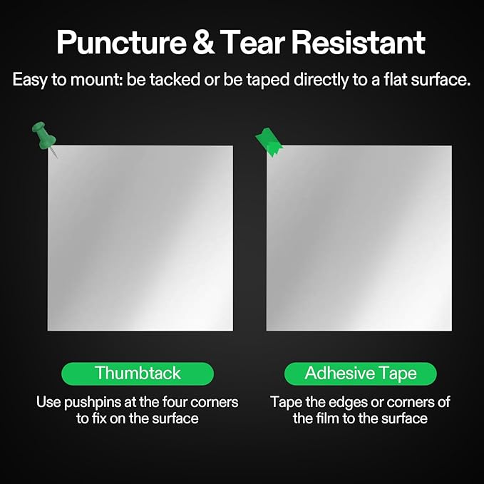 VIVOSUN Highly Reflective Mylar Film Roll 4FT x 25FT for Outdoor Grow Room Indoor Decoration Aluminum Paint Coated 2 Mil Silver