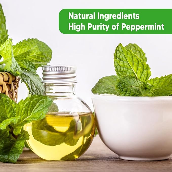 Pest Control Pouches, Mouse Repellent, Mice Repellent Indoor, Peppermint Mice to Repel Rodents, Ant, Roach & Moth, Rodent Repellant, RV Rat Deterrent, Keep Mouse Away for Car-10 Pouches