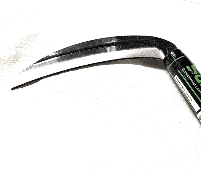 SaidiCo Japanese Style Weeding Grass Sickle with Forged 165mm/6.5" Blade