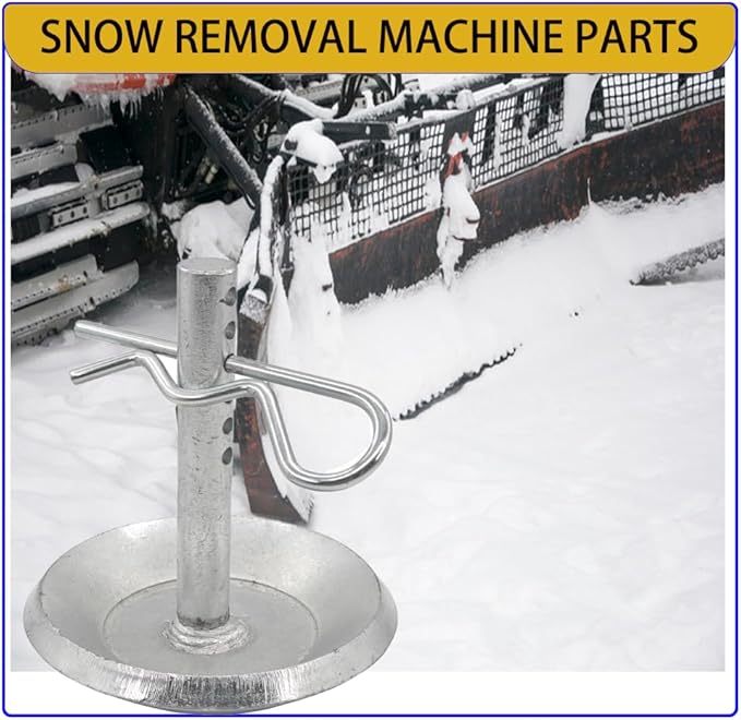 2205071 Snow Plow Skid Shoes,Quick Release Adjustable Pin Lock Plow Skid Feet Replacement for ATV UTV Hardened Steel Snow Plow Non-Slip Base with Quick Release Cotter Pins 2208864 2/Pack
