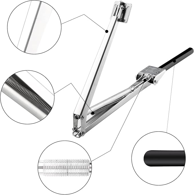 Greenhouse Vent Automatic Opener, Solar Heat Sensitive Roof Vent Opening Kits, Auto Ventilation Window Opener Agriculture Greenhouse Accessories Lifts 15 Lbs