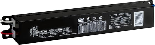 OHLECTRIC Replacement for Keystone KTEB-332-UV-IS-N-P 3 Lamp T8 Electronic Fluorescent Ballast with Normal Light Output | 120-277V Input with Instant Start Operation | 0.88 Ballast Factor, UL-Approved