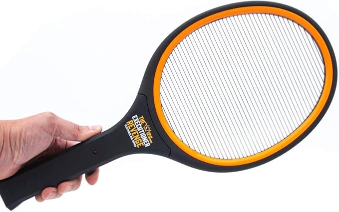 The Executioner Fly Killer Mosquito Swatter Racket Wasp Bug Zapper Indoor Outdoor Over 50cm Long (The Executioner Revenge)