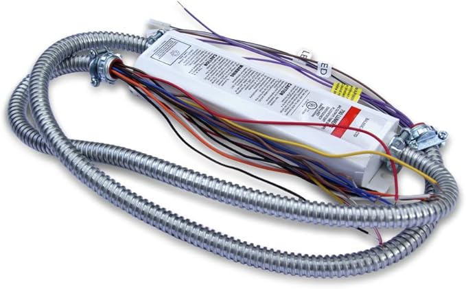 1-2 Lamp Emergency Fluorescent Light Ballast Replacement for Bodine B94C Ballast by Technical Precision - 120-277 Volt Ballast - Emergency Ballast for AC Ballast - 1 Pack