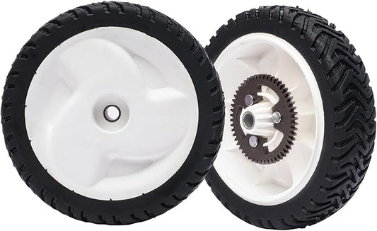 2 Pack 8"X2" Wheel Gear Assembly Rear Wheel Drive Recycler Mower fits models 105-3036