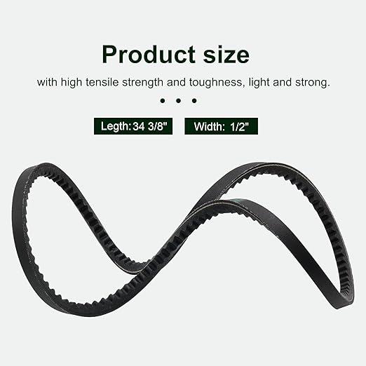 954-04201a 754-04201A Drive Belt Snow Blower for Craftsman MTD Snow Thrower 3/8" × 36" 754-04201