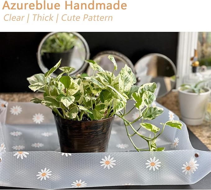 Repotting Mat for Indoor Plants Waterproof Clear Potting Mat Foldable Plant Potting Repotting Tray Portable Gardening Tray for Indoor Potting Soil, House Plants Orchid,Succulents 31.5 x 23.6