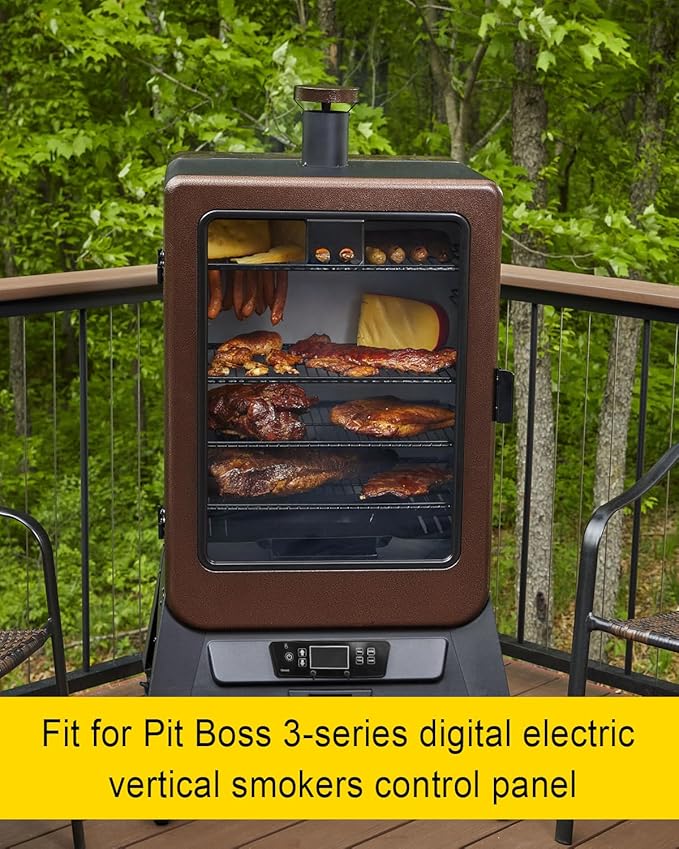 Digital Thermostat Controller Fit for Pit Boss 3-Series Digital Electric Vertical Smokers Control Panel, Barbecue Digital Thermostat Control Board