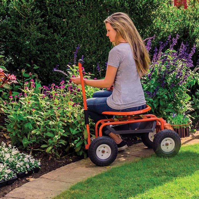 A.M. Leonard Garden Scoooter with Flat-Free Tires