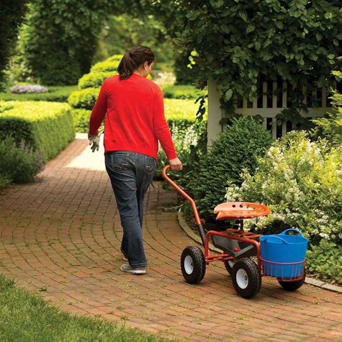 A.M. Leonard Garden Scoooter with Flat-Free Tires