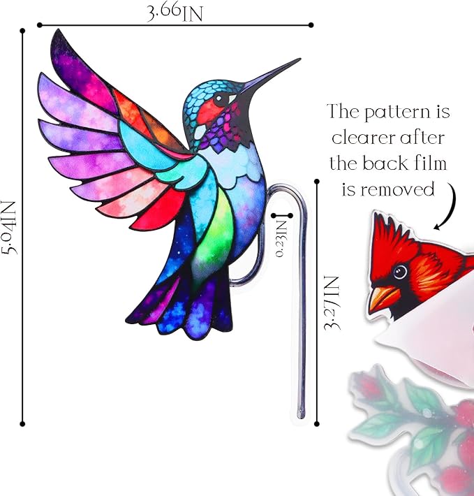 Hanging Planters for Indoor Outdoor Plants-Planters Hanging Plant Hummingbird Bird Decor Garden Decor Plant Accessories Farmhouse Decor-Gifts Ideas for Mom