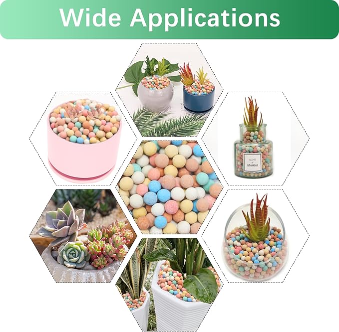 10LB Leca Clay Pebbles, 9-12mm Lightweight Expanded Clay Aggregate for Hydroponic Growing, Premium Grow Media for Orchids, Aquaponics Plants and Horticultural Drainage, Natural