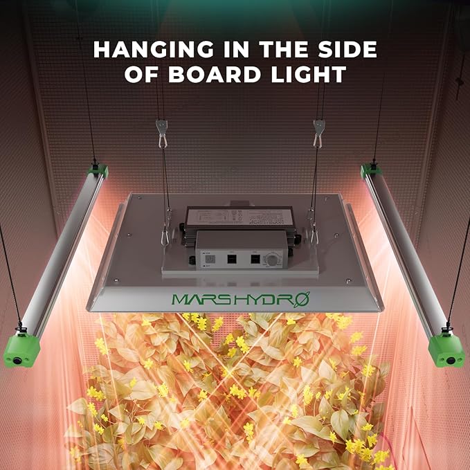 MARS HYDRO 2024 ADLITE Red30 30W Red Led Grow Lights Bars for Indoor Plants Full Spectrum 3x2 FT Coverage Grow Light Strip