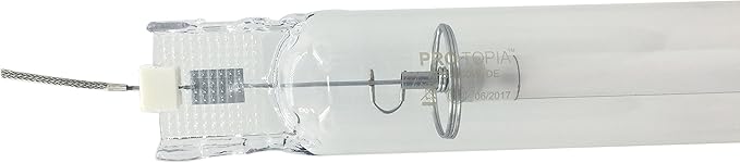 HPS1000W Double Ended high Pressure Sodium Grow Light Bulb High PAR Enhanced Warm Light Spectrums CCT 2100K Lamp for Plants Grow Light Bulbs for Indoor Plants Full Spectrum Grow Light Bulbs