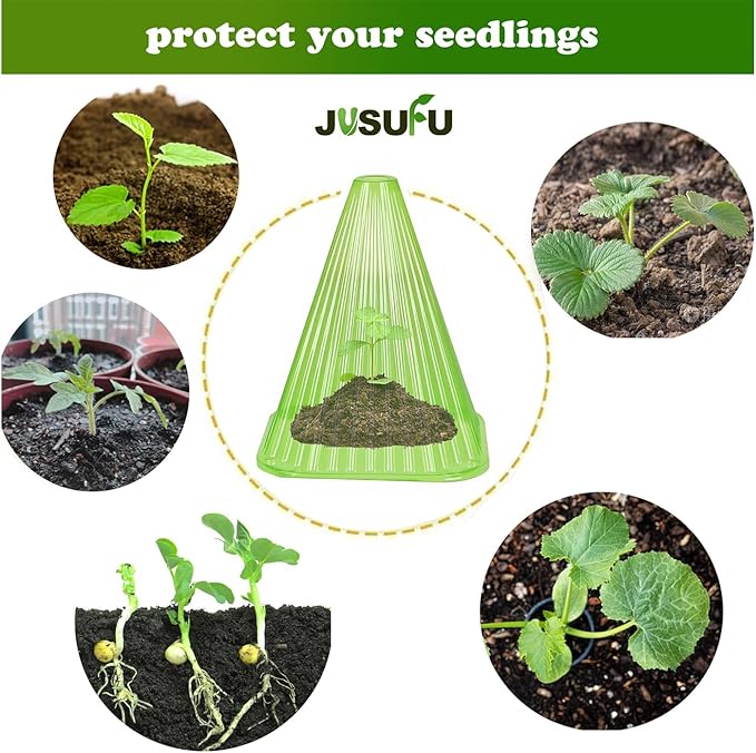 Garden Cloches for Plants,20 Pack Plant Covers Reusable Plant Bell Cover Protects Plants from Birds, Frost,Snails Etc.