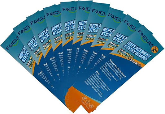 Faicuk Wall Sconce Fly Light Trap (WS130 Replacement Glue Board)