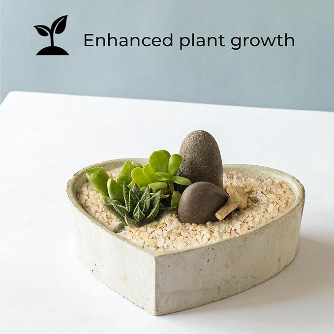 Granule Silica Sand - 10LB- Gravel for Plants - Horticultural Sand - Small Sharp rocks for Plants Bonsai Cactus & Garden Sand Grit - Terrarium and Plant Sand Soil Gardening Landscape Succulent Stones