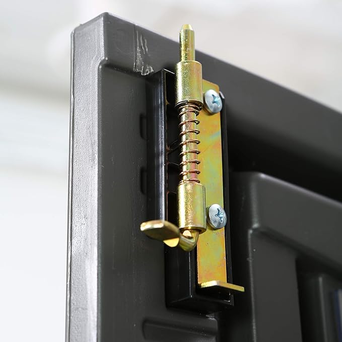 Lifetime 60202 8 x 10 Ft. Outdoor Storage Shed, Gray