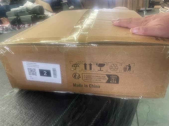 VEVOR Weed Fabric Barrier Heavy Duty, 12.5x50ft 3.5oz Weed Blocker Fabric, Woven Landscape Fabric, Garden Fabric Weed Barrier, Weed Control Fabric Ground Cover, Geotextile Fabric, Gardening Mat, Black