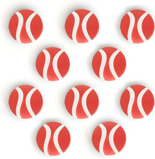 Gardyn Caps for Your Gardyn Hydroponics Growing System & Indoor Garden - Perfect Solution for a Cleaner & More Beautiful Garden - Must-Have for Growing Fewer Than 30 Plants at a Time - 10 Pack, Red