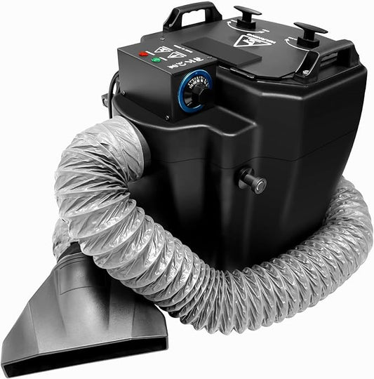 Dry Ice Fog Machine, 6000W Low Lying Fog Machine Professional Stage Fogger with Tube Nozzle for Indoor Outdoor Stage Wedding Party Club DJ Stage Effect Dry Ice Machine