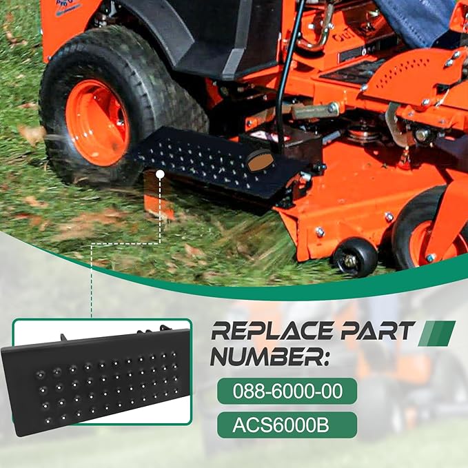 ACS6000B Advanced Chute System Compatible with Bad Boy Mowers, 54" / 60" / 61" / 72", Chute Blocker Replace Part Number 088-6000-00, 088600000