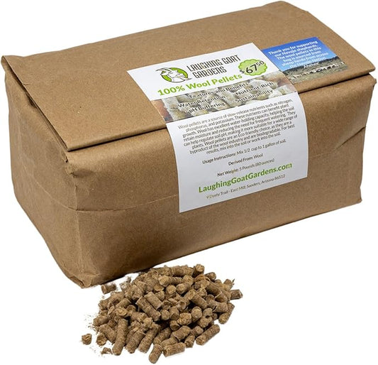 Natural Soil Amendment for Outdoor Gardens, Raised Beds & Indoor Plants - Organic Soil Additive Fertilizer for Plant Growth and Moisture Retention 5 Lbs