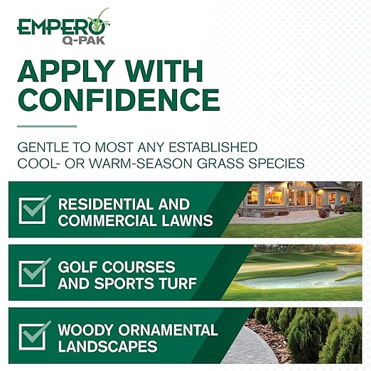 Atticus Empero Q-Pak Nutsedge Killer - 13.5 Grams Turf Herbicide - Kills Nut Grass in Established Lawns, Ornamental Turfgrass, & Landscape Areas (1-Pack)